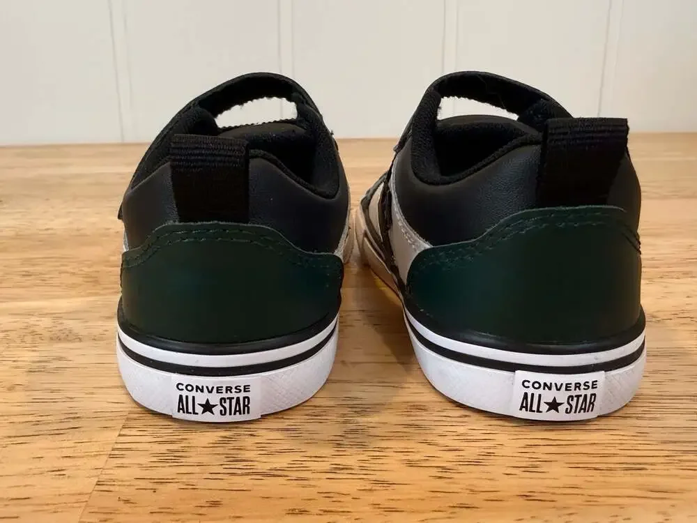 Converse Pro Blaze Easy-On Toddler Leather Strap Sneakers